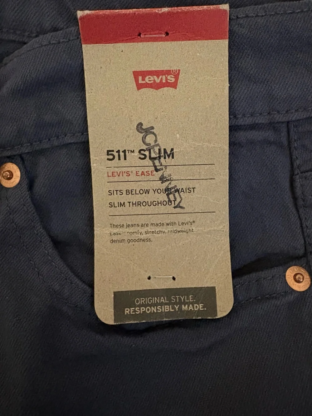 Men's Levi’s 511 Slim Gray Jeans